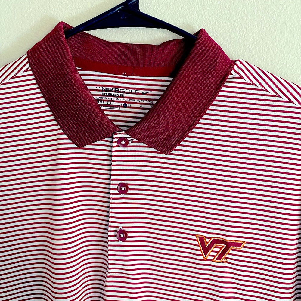 Nike Virginia Tech polo shirt